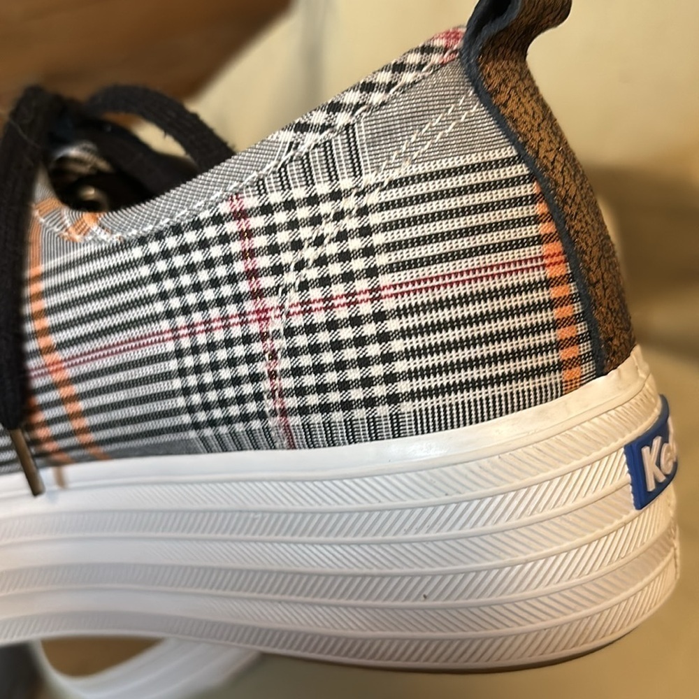 KEDS Triple Up plaid sneakers excellent condition super cute! Size 8.5 - Picture 13 of 15